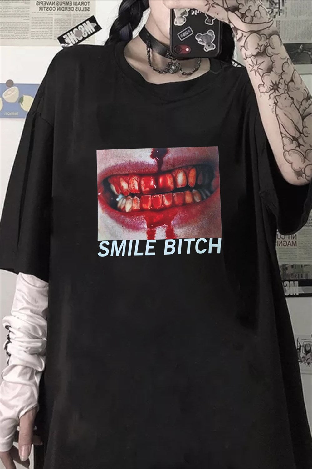 Smile Bitch Oversize T-shirt