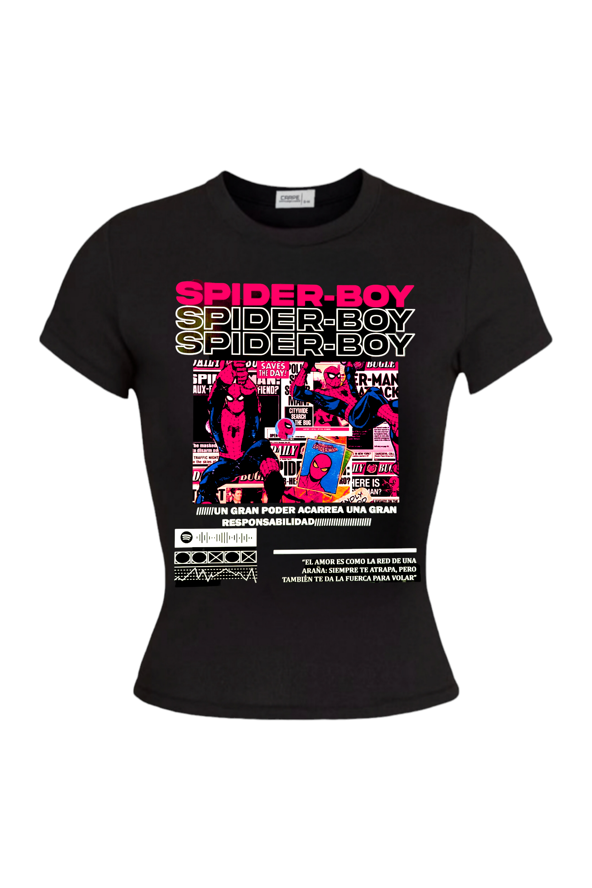 Spider Boy Tam Boy Bluz