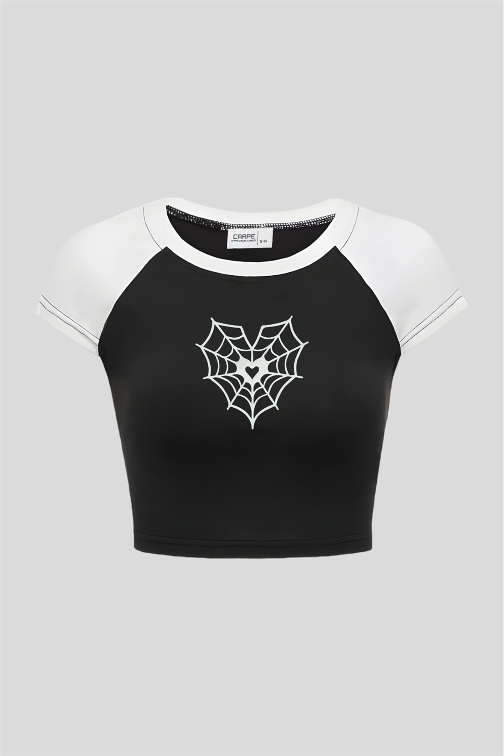 Spider Web Heart Crop