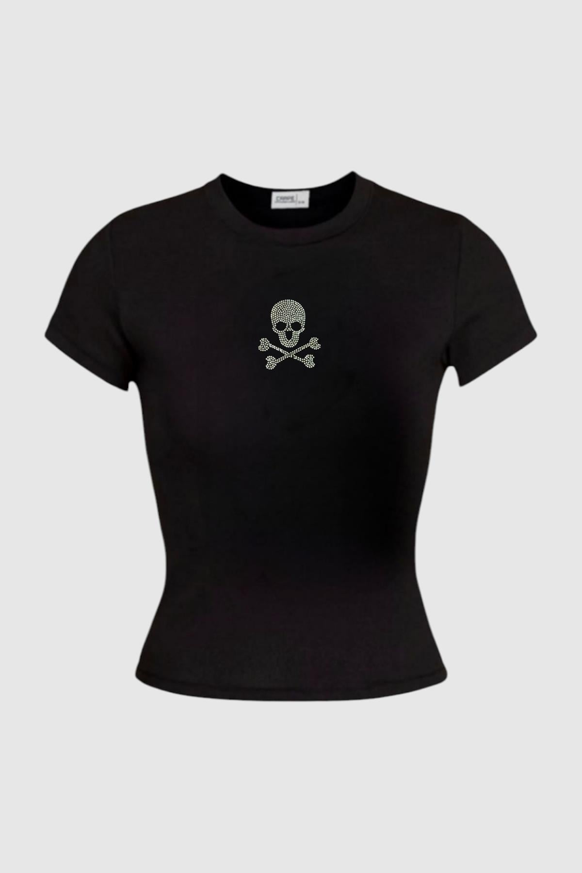Stone Danger Skull Tam Boy Bluz