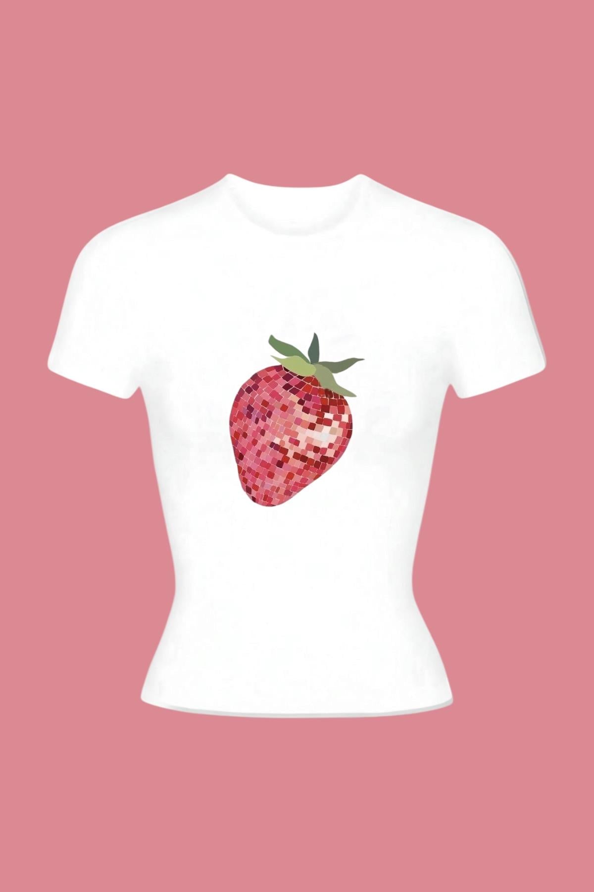 Strawberry Disco Tam Boy Bluz