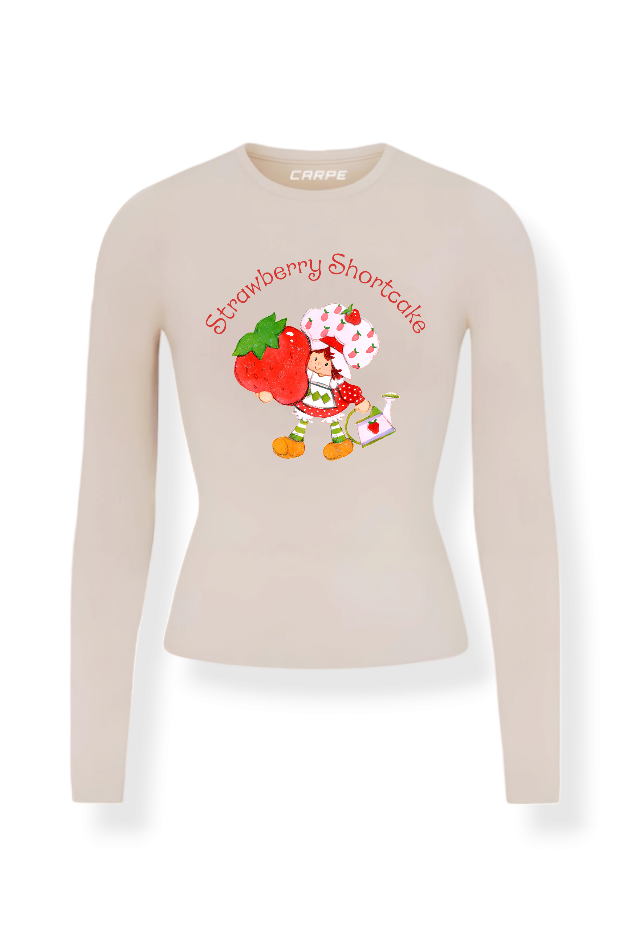 Strawberry Shortcake Uzun Kol Tam Boy Bluz