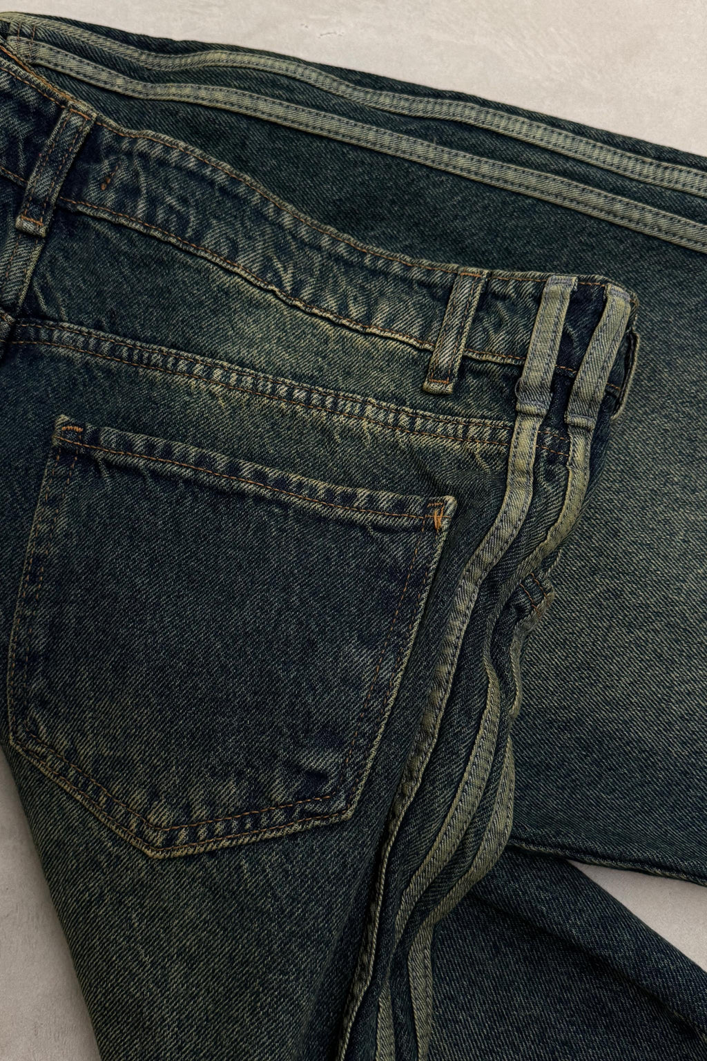 Strip Detail Sraight Fit Pantolon