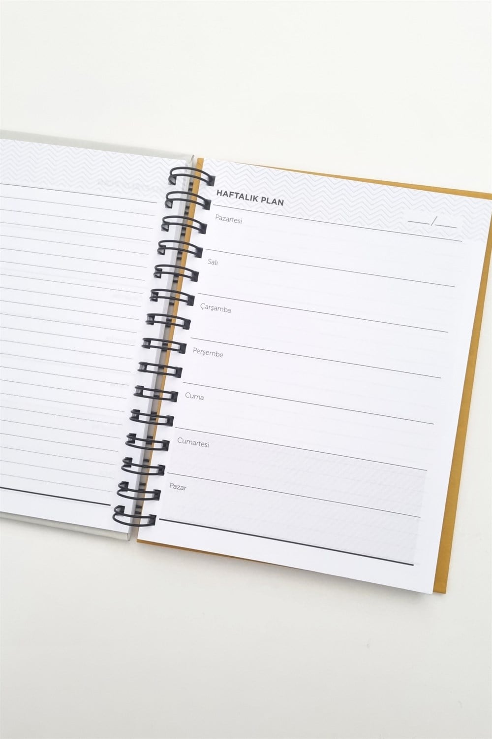 Telli Vosvoslu Haftalık Planlayıcı Defter