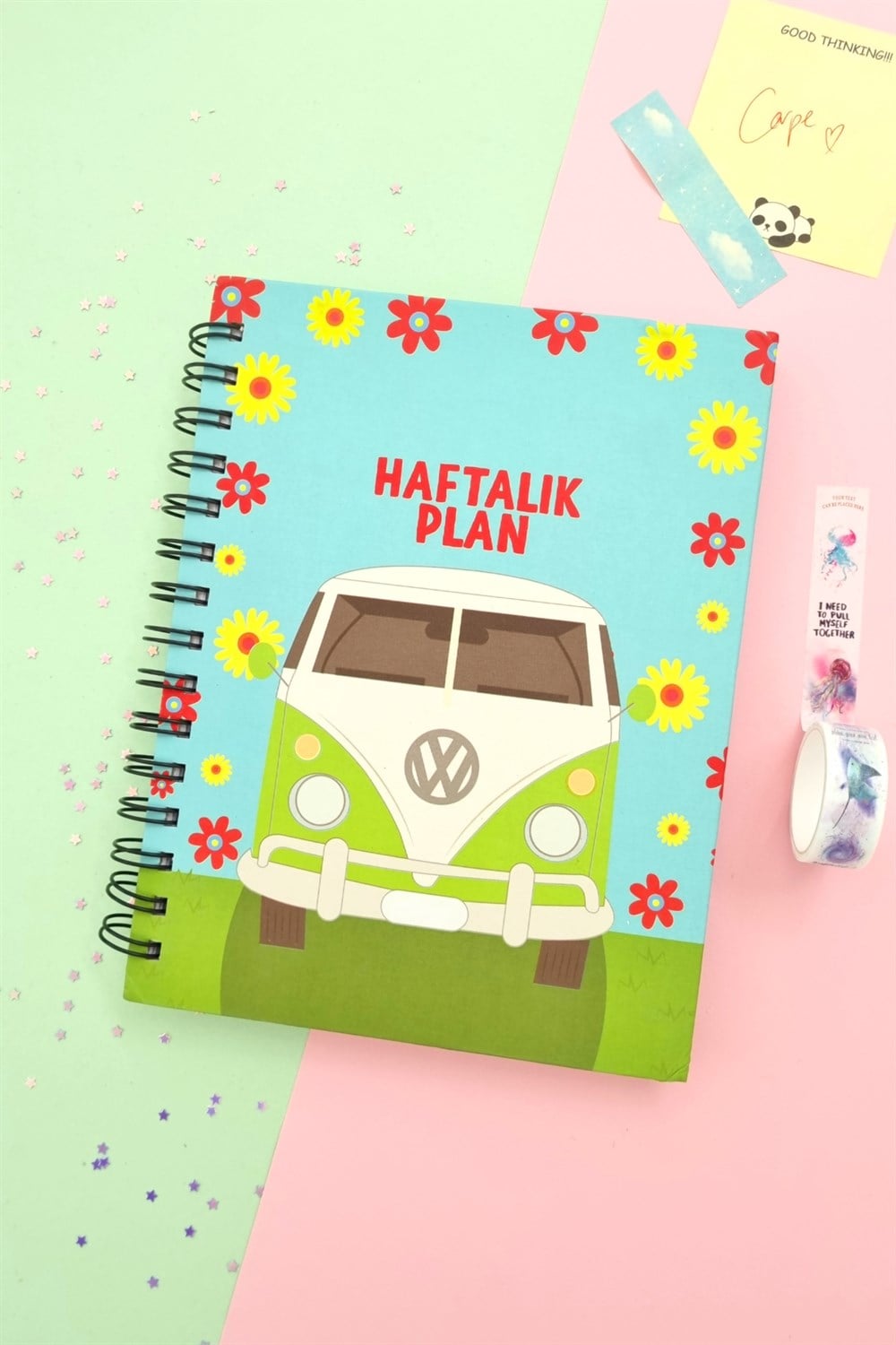 Telli Vosvoslu Haftalık Planlayıcı Defter