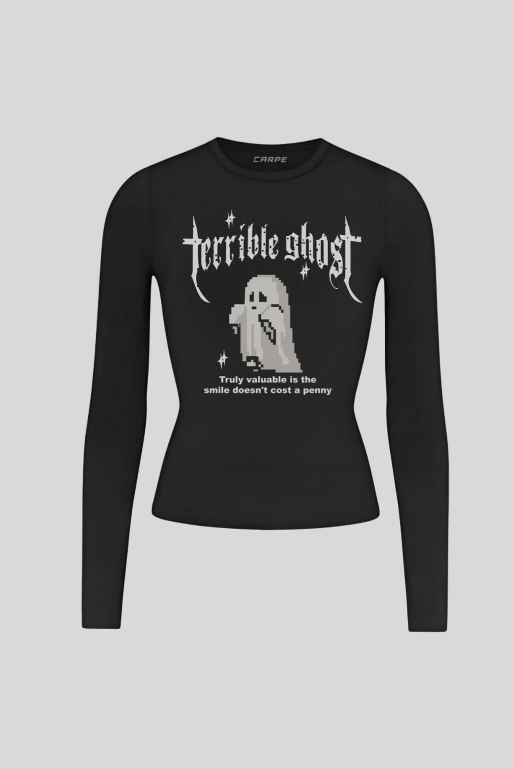 Terrible Ghost Uzun Kol Tam Boy Bluz