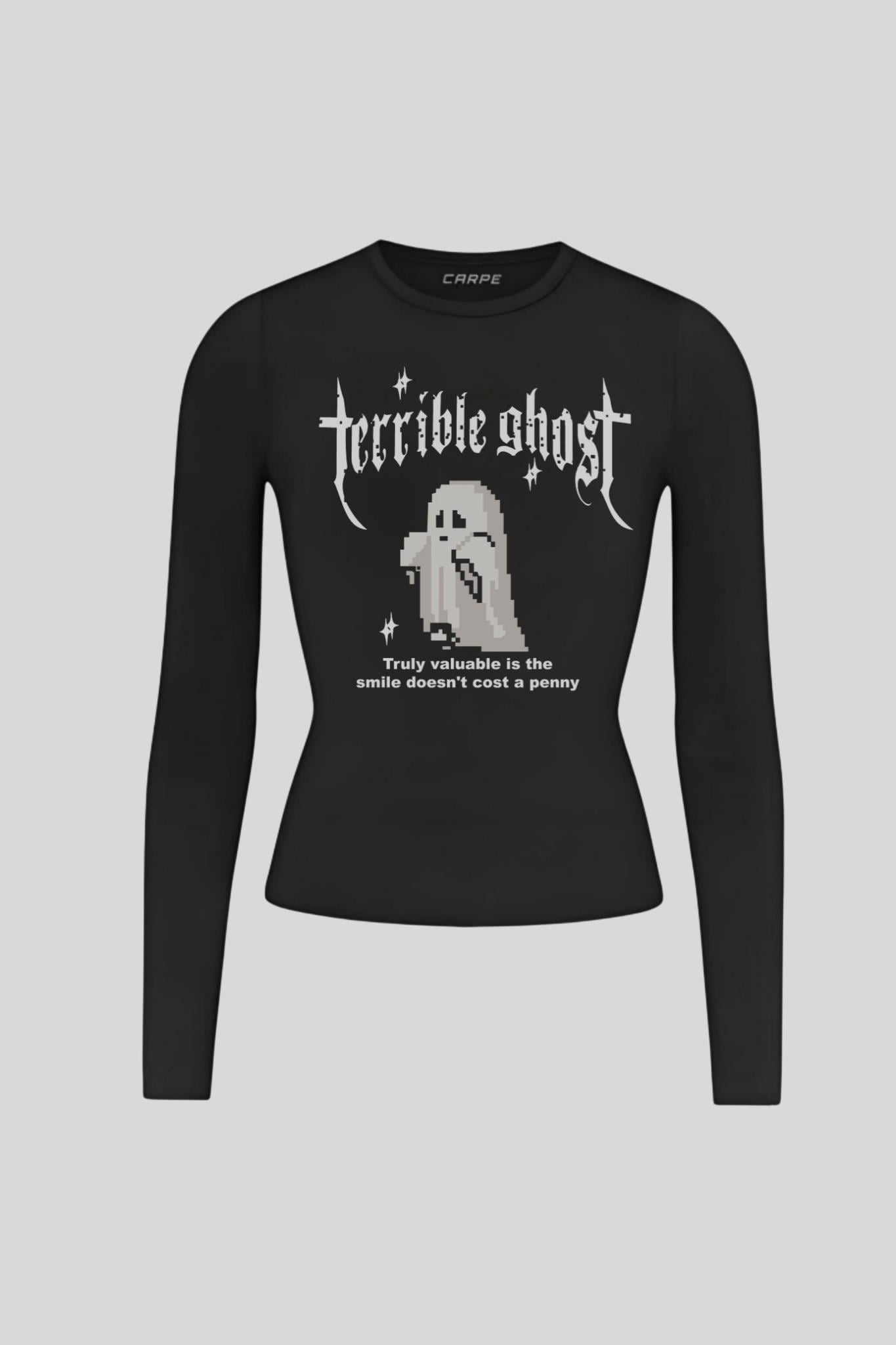 Terrible Ghost Uzun Kol Tam Boy Bluz