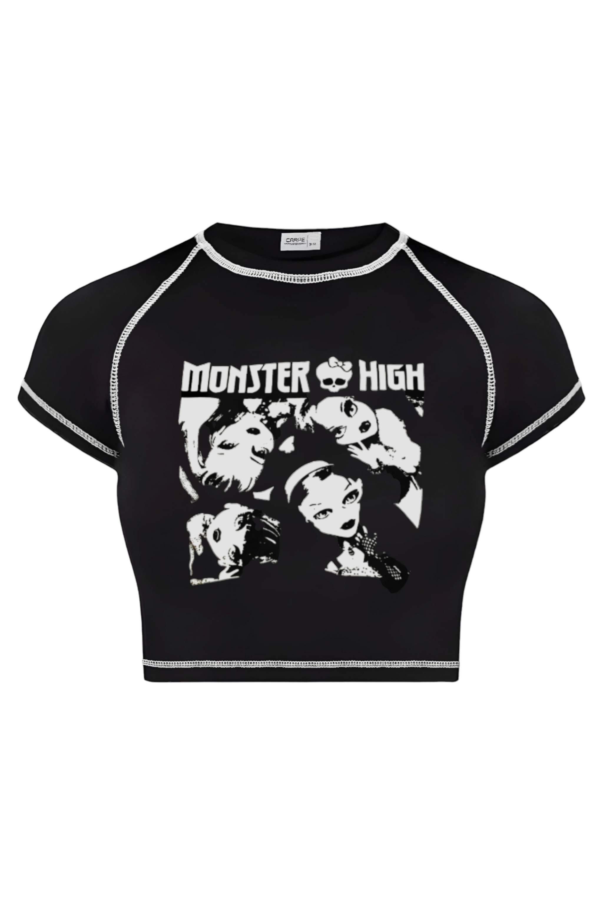 Ters Dikiş Monster Hıgh Crop