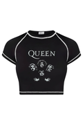Ters Dikiş Queen Crop