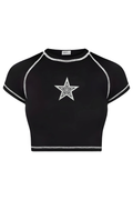 Ters Dikiş Star Crop