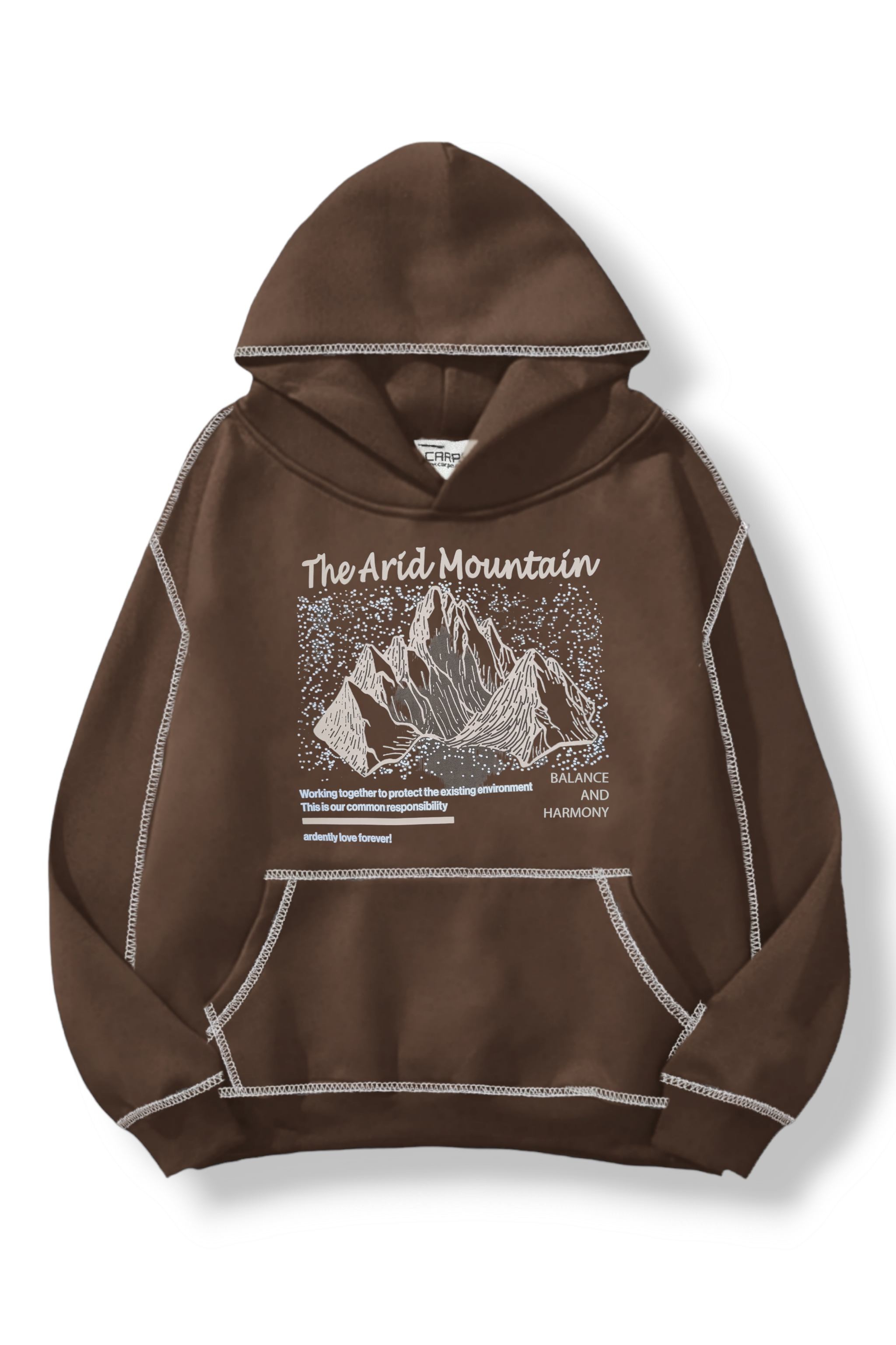 The Arid 3 İplik Oversize Sweatshirt