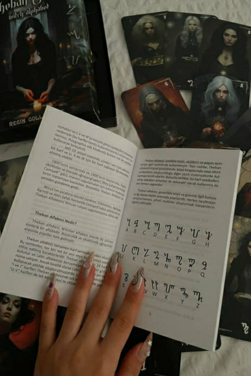 Theban Oracle Witch Alphabet