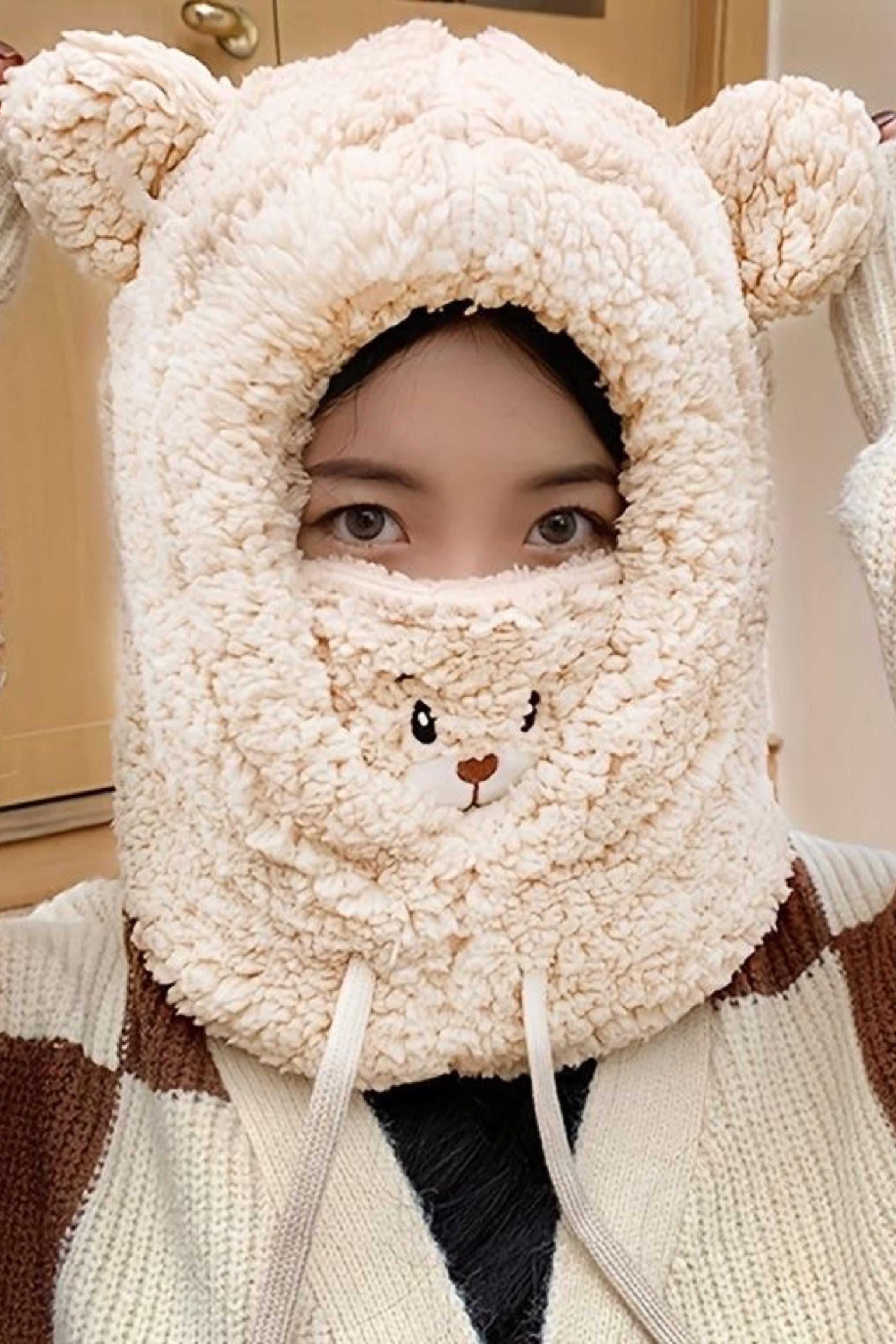 Tiny Bear Kulaklı Boyunluk Bere Renleri