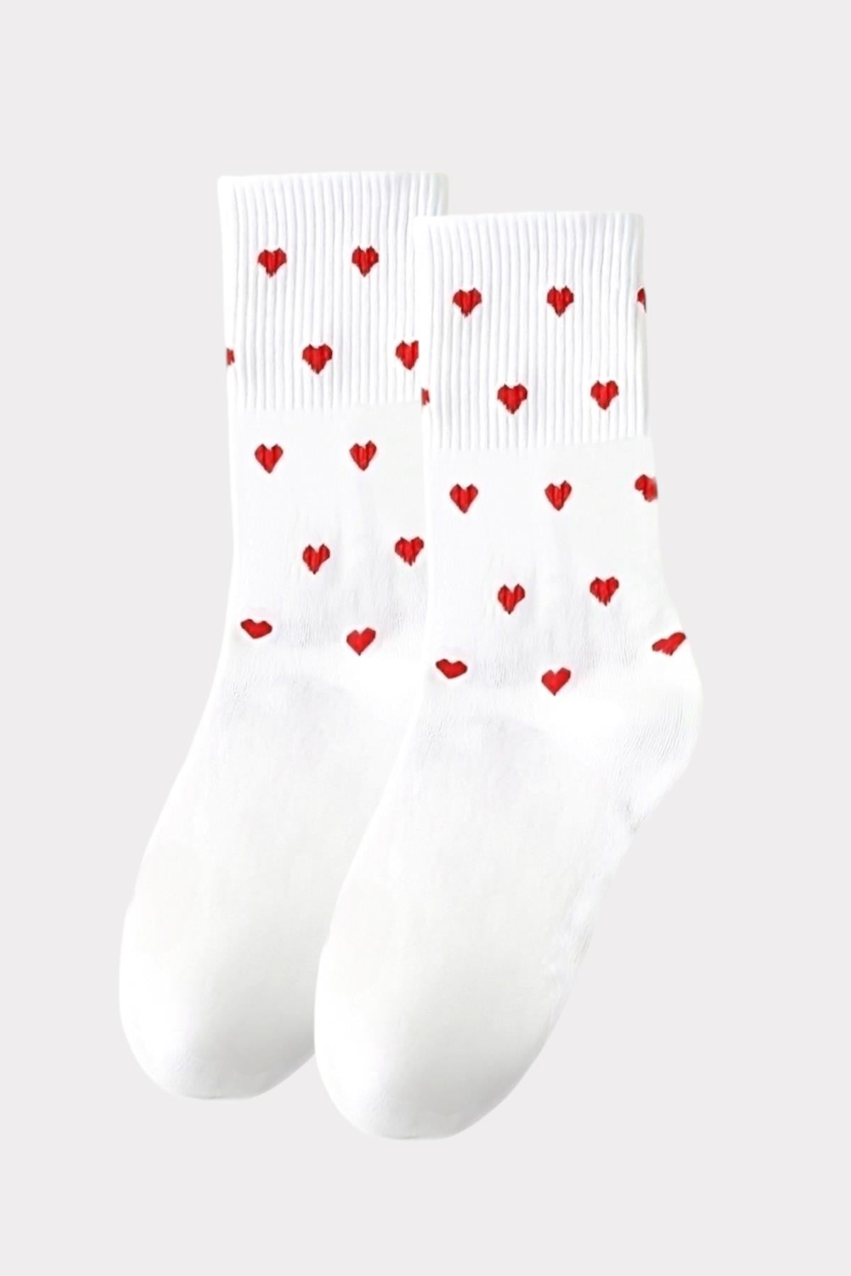 Tiny Heart Soket Çorap