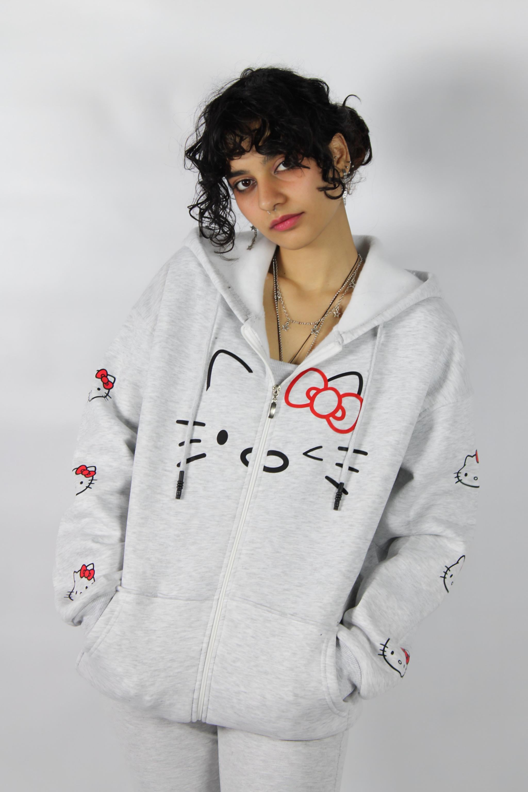Tiny Kıtty 3 İplik Oversize Hırka