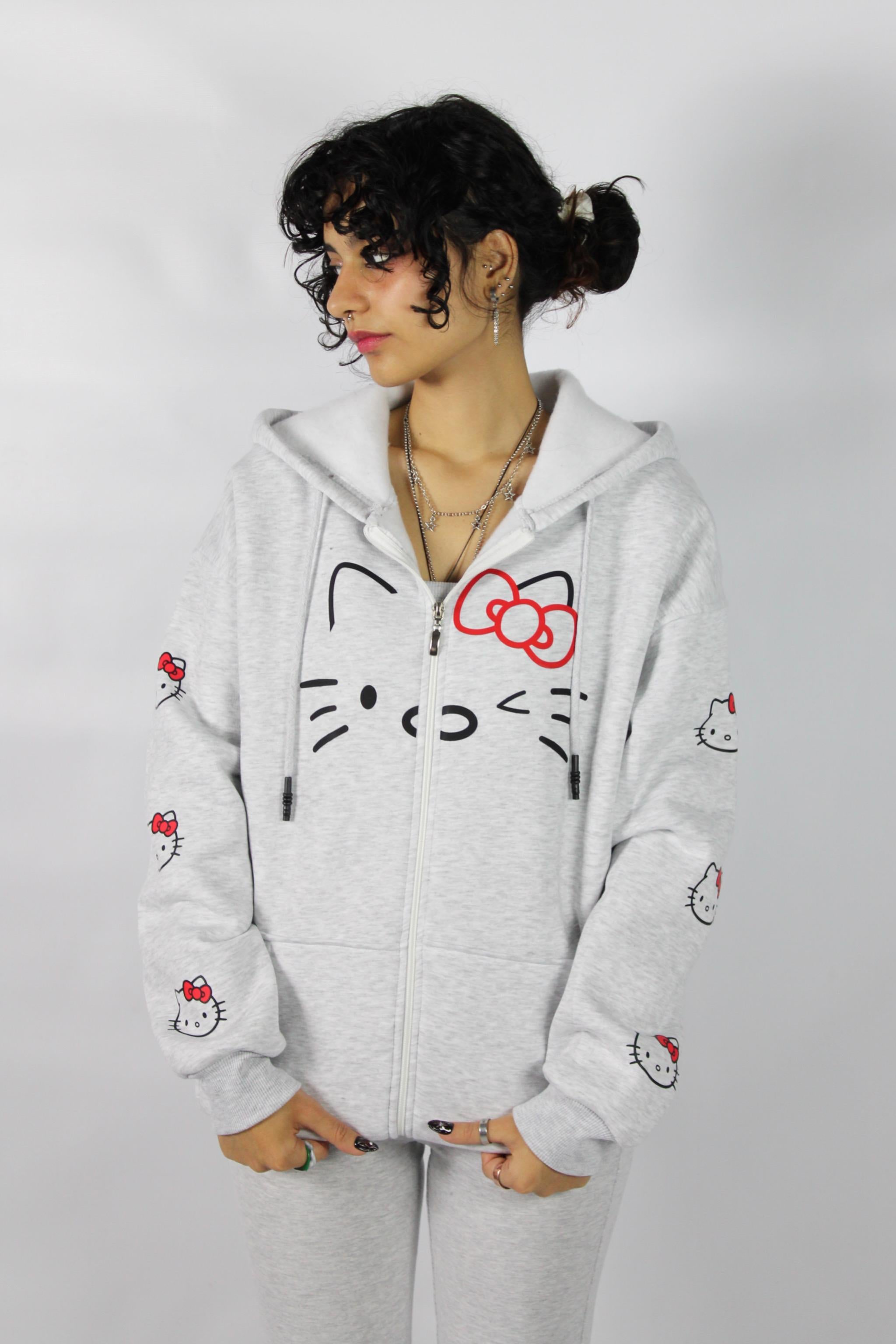 Tiny Kıtty 3 İplik Oversize Hırka