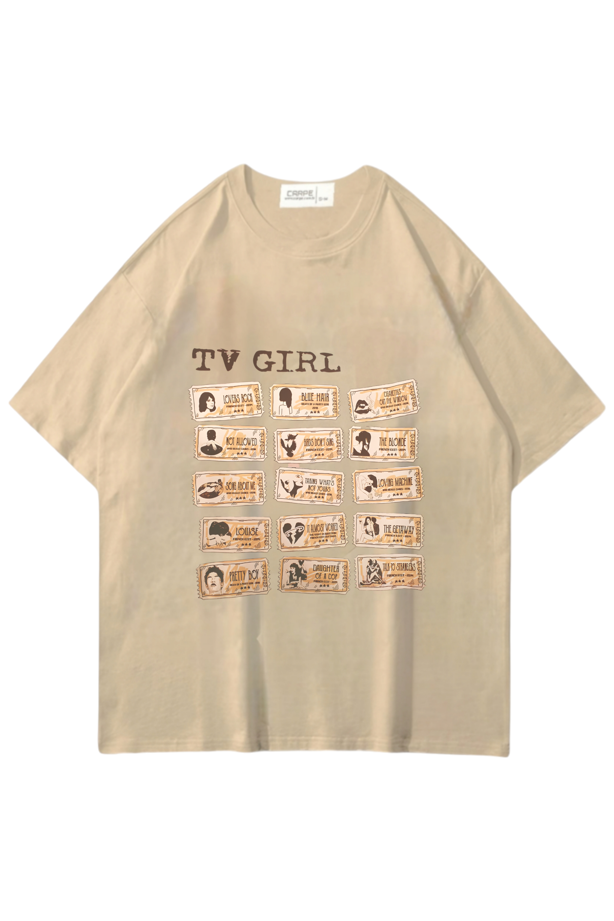 Tv Girl Oversize T-shirt