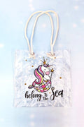 Unicorn Helang To Sea Şeffaf Çanta
