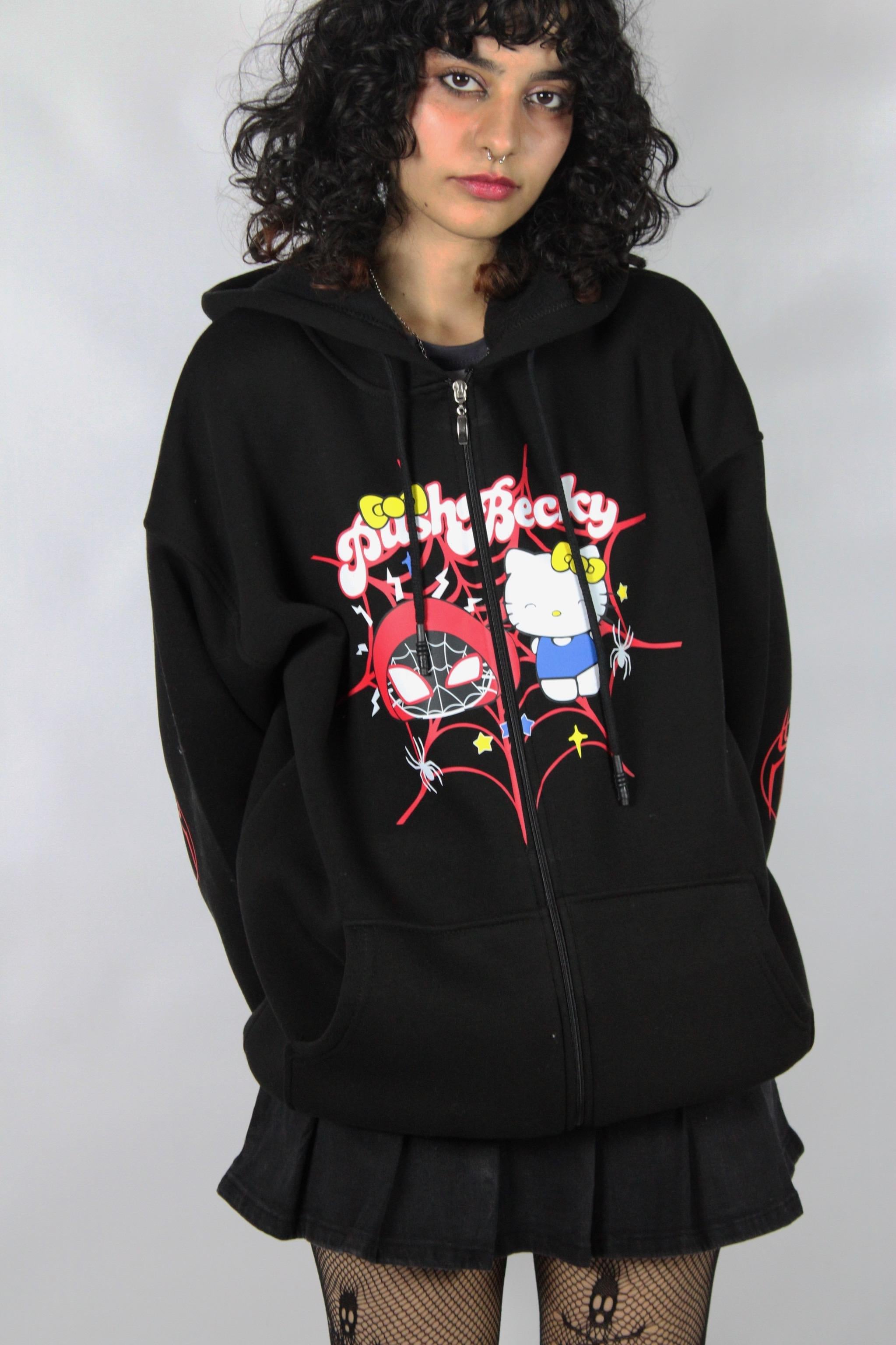 Web Kıtty 3 iplik Oversize Hırka