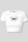 White Heart Desing Crop