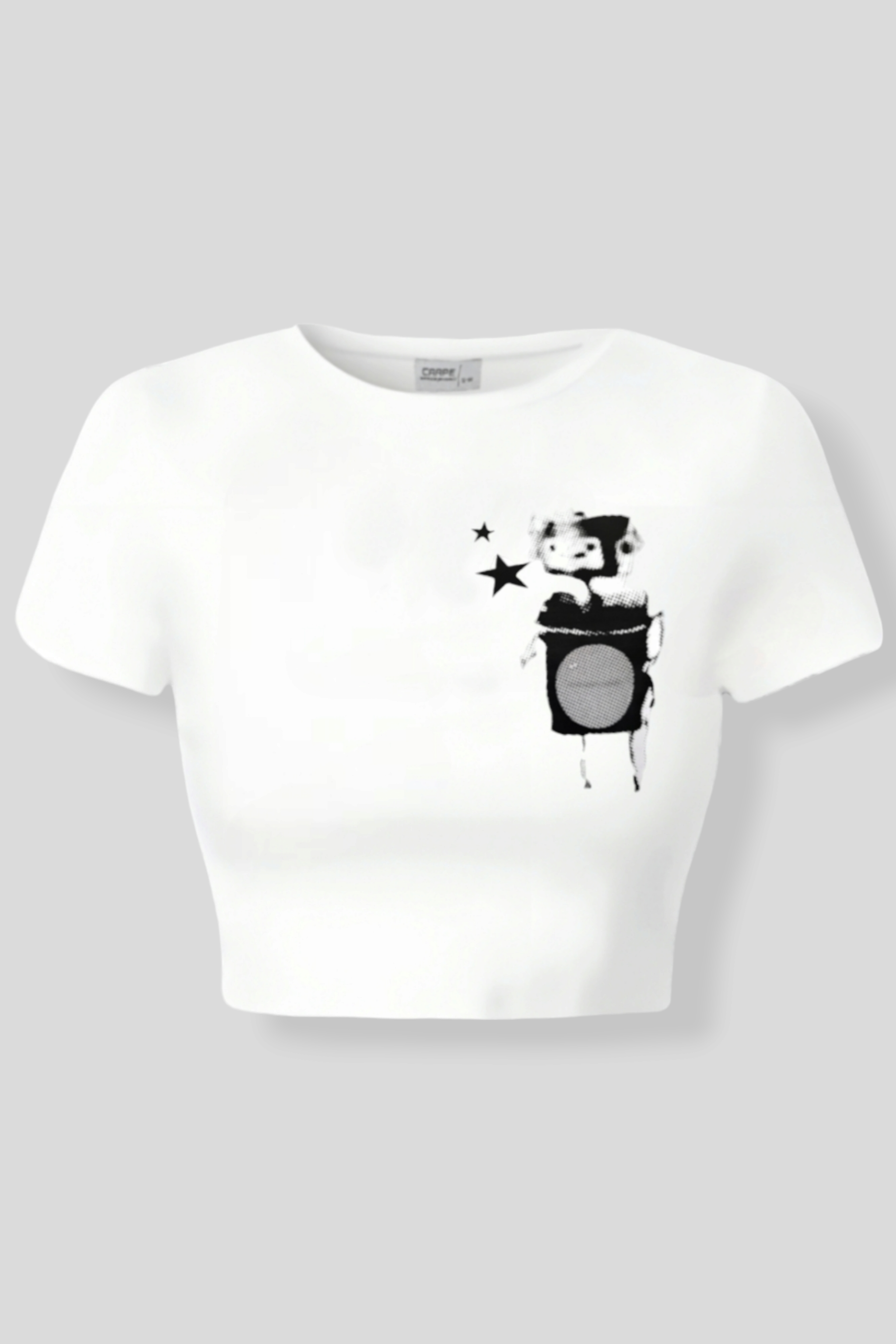 White Robot Crop