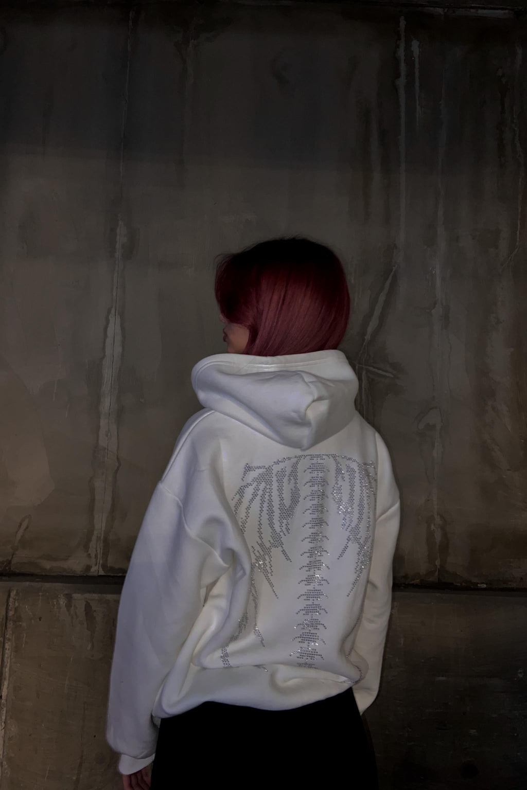 White Stone 3 İplik Sweatshirt