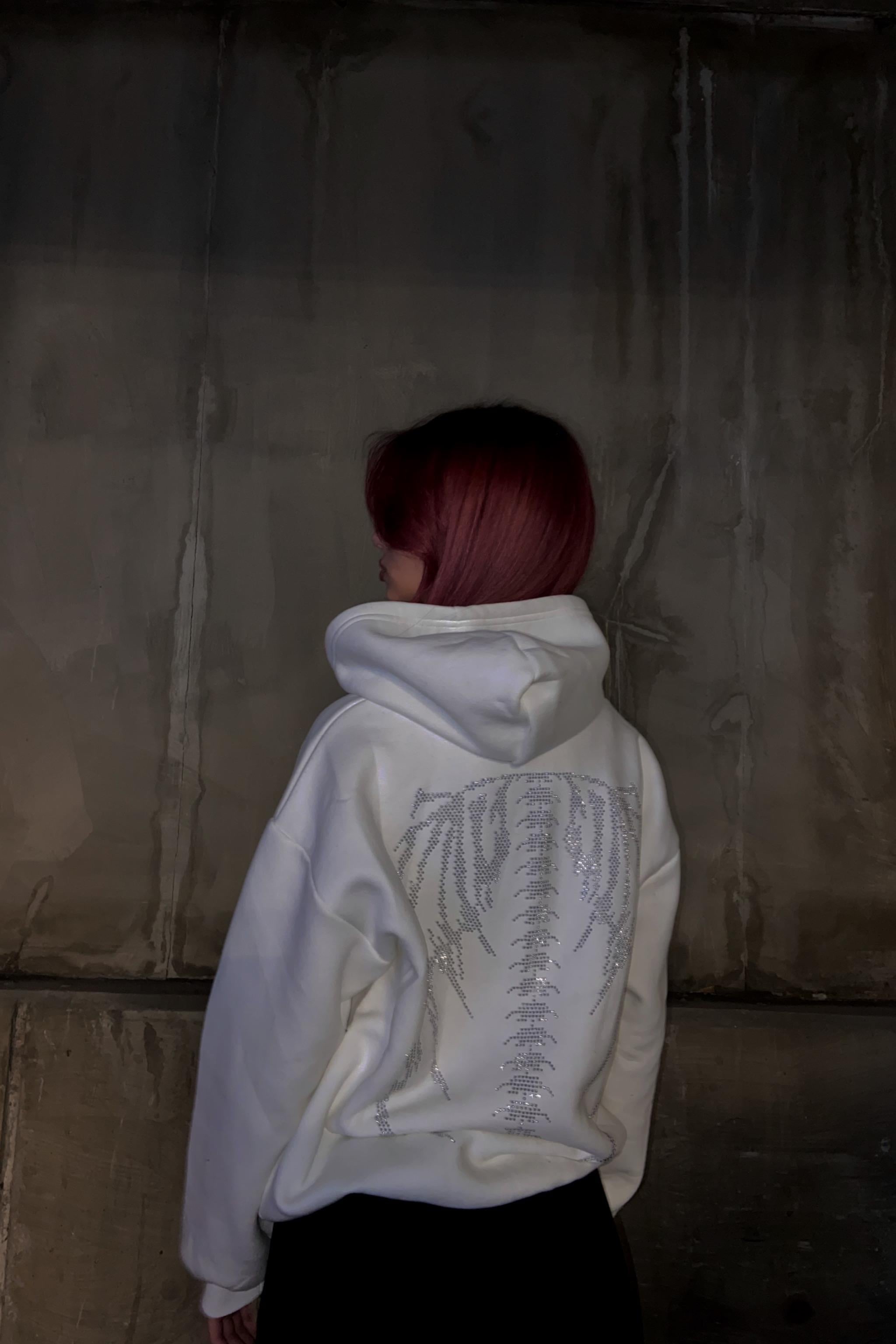 White Stone 3 İplik Sweatshirt