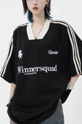 Winnersquad Black Oversize T-shirt