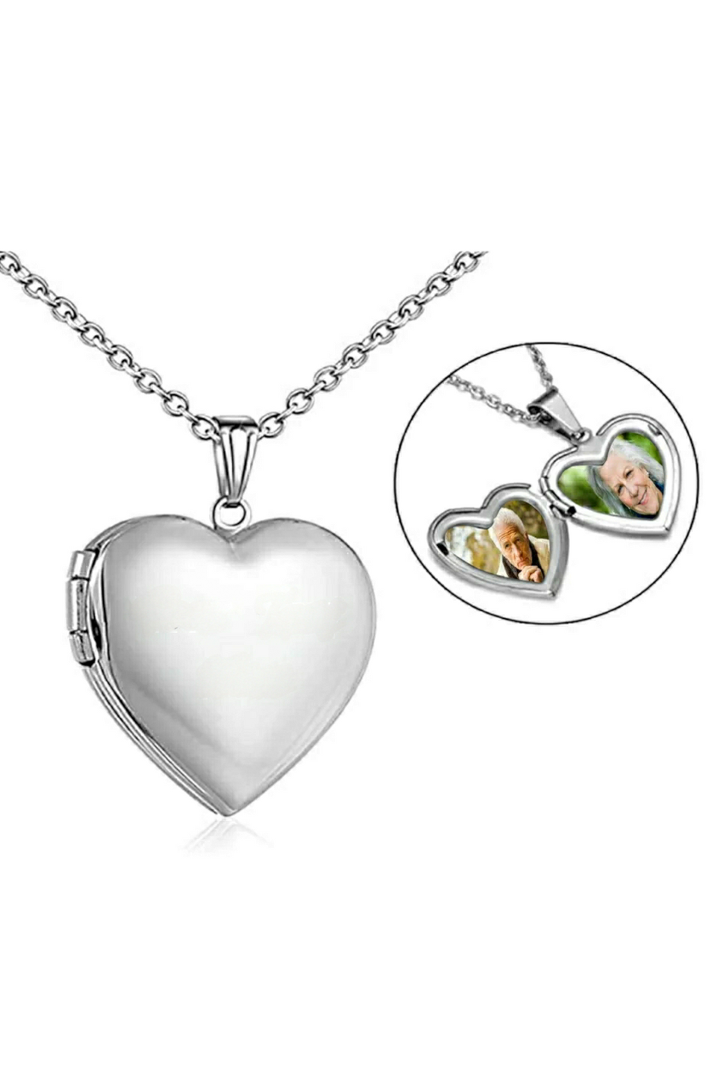 With Lid Heart Kolye