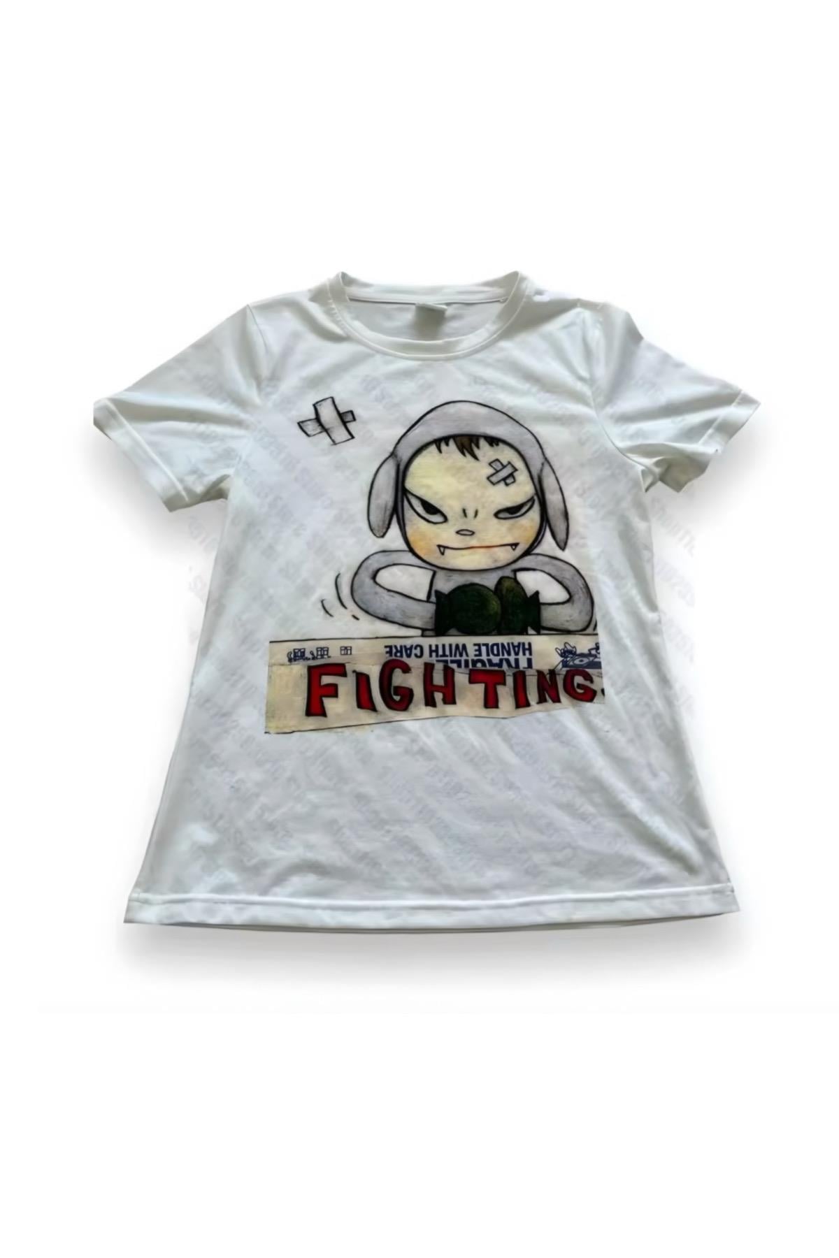 Y2k Clothes Fıghtıng Bluz