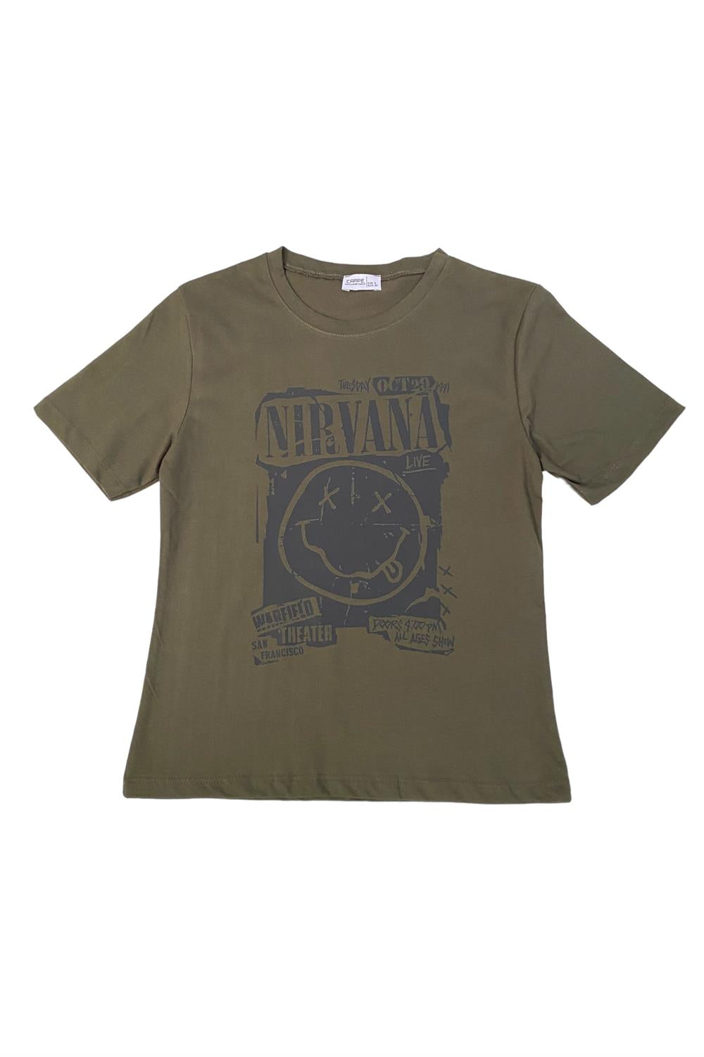 Yeşil Nirvana Tam Boy Bluz