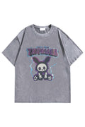 Yıkamalı Thunder Oversize T-shirt