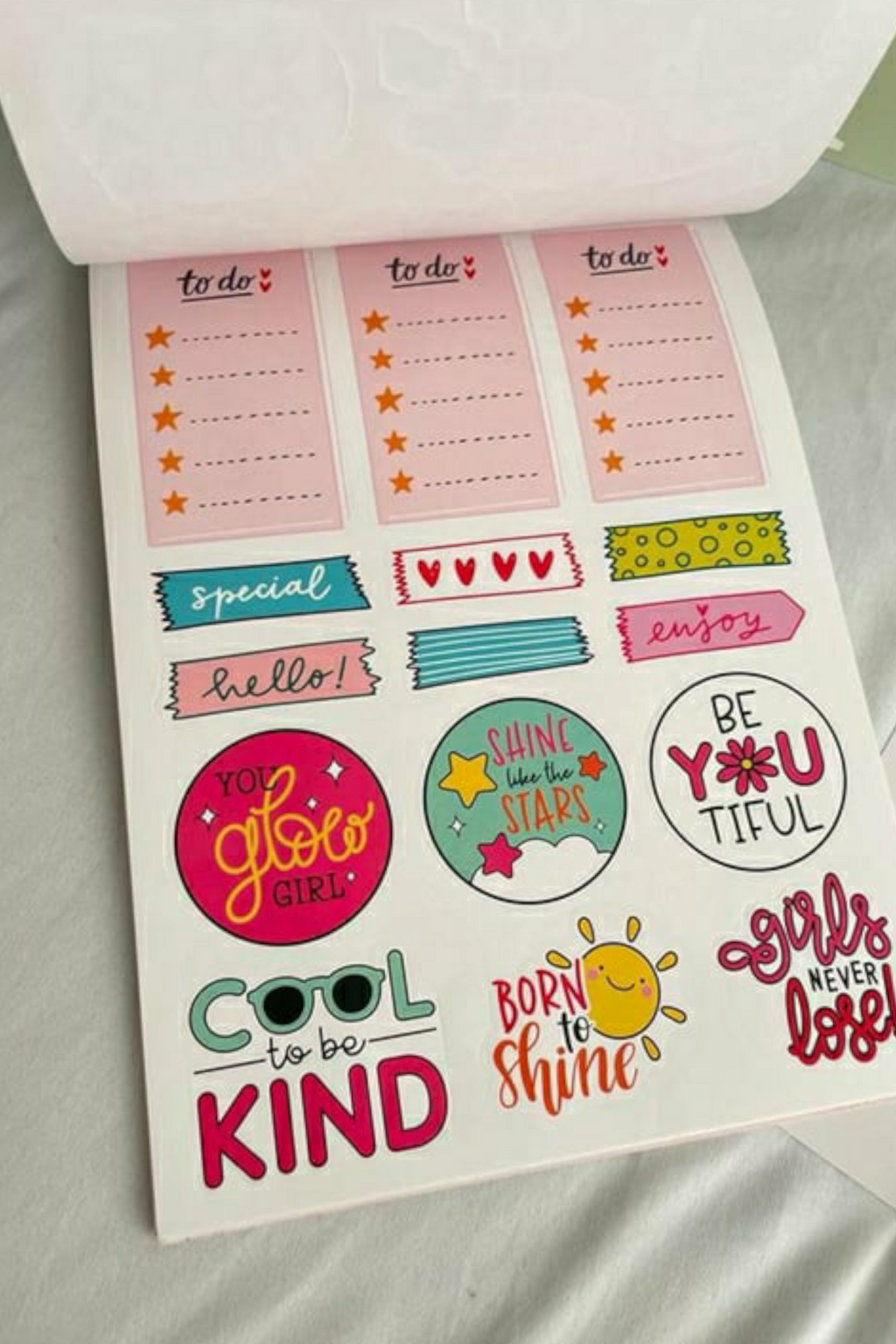 You Glow Girl Sticker