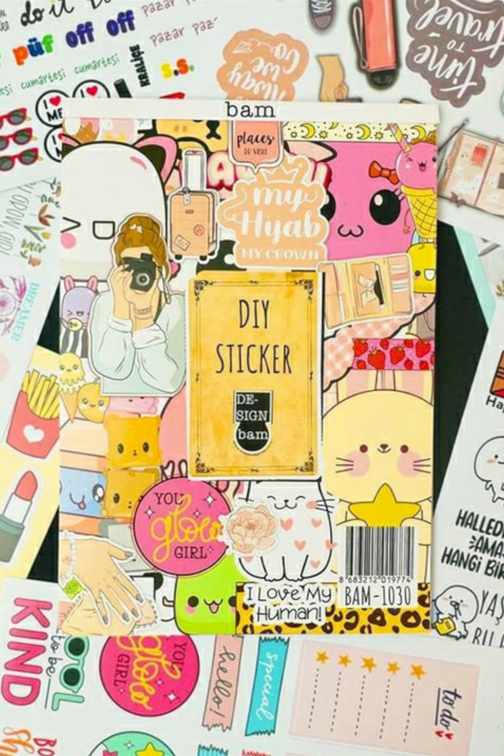 You Glow Girl Sticker