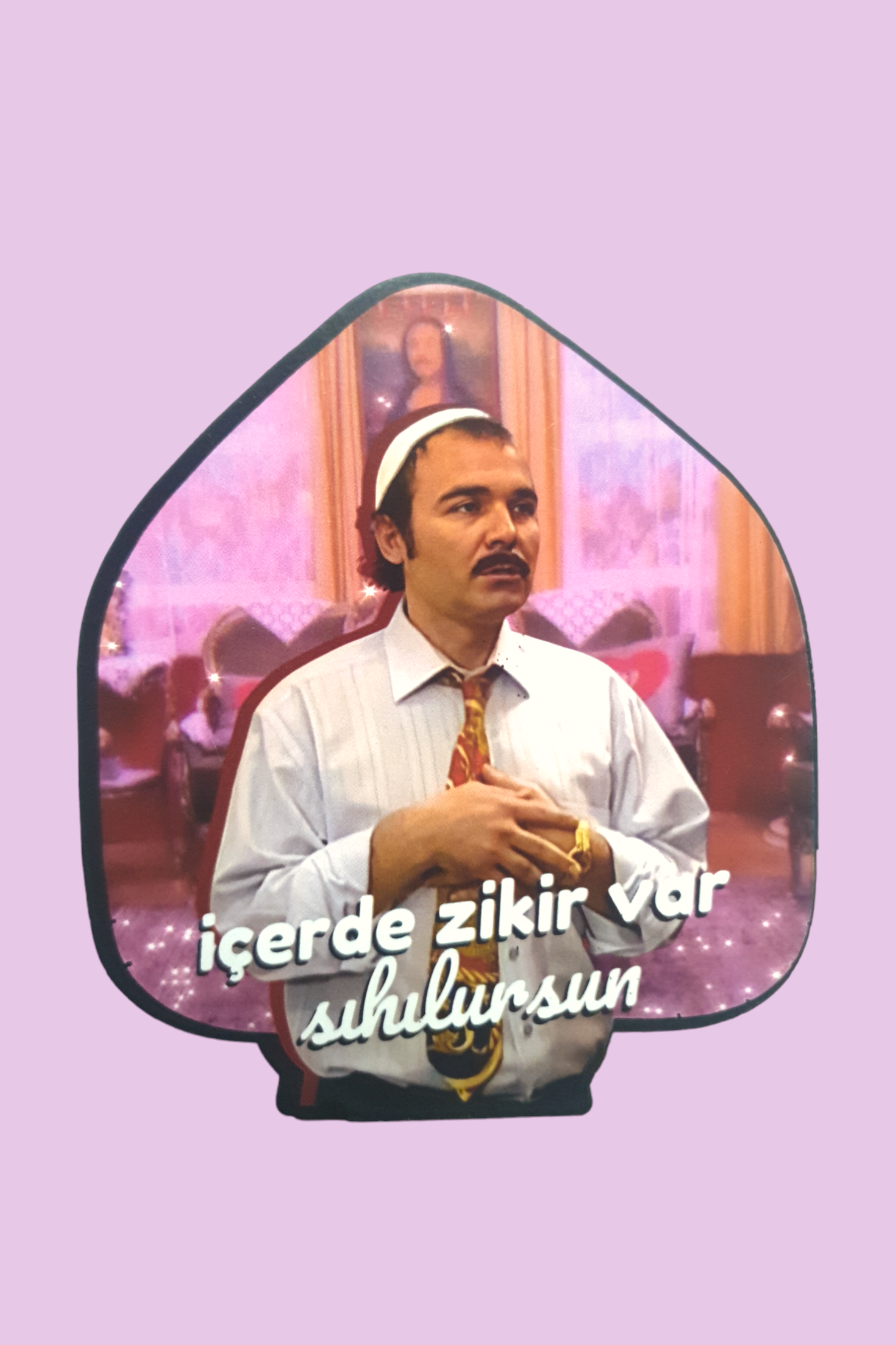 Zikir Var Bardak Altlığı